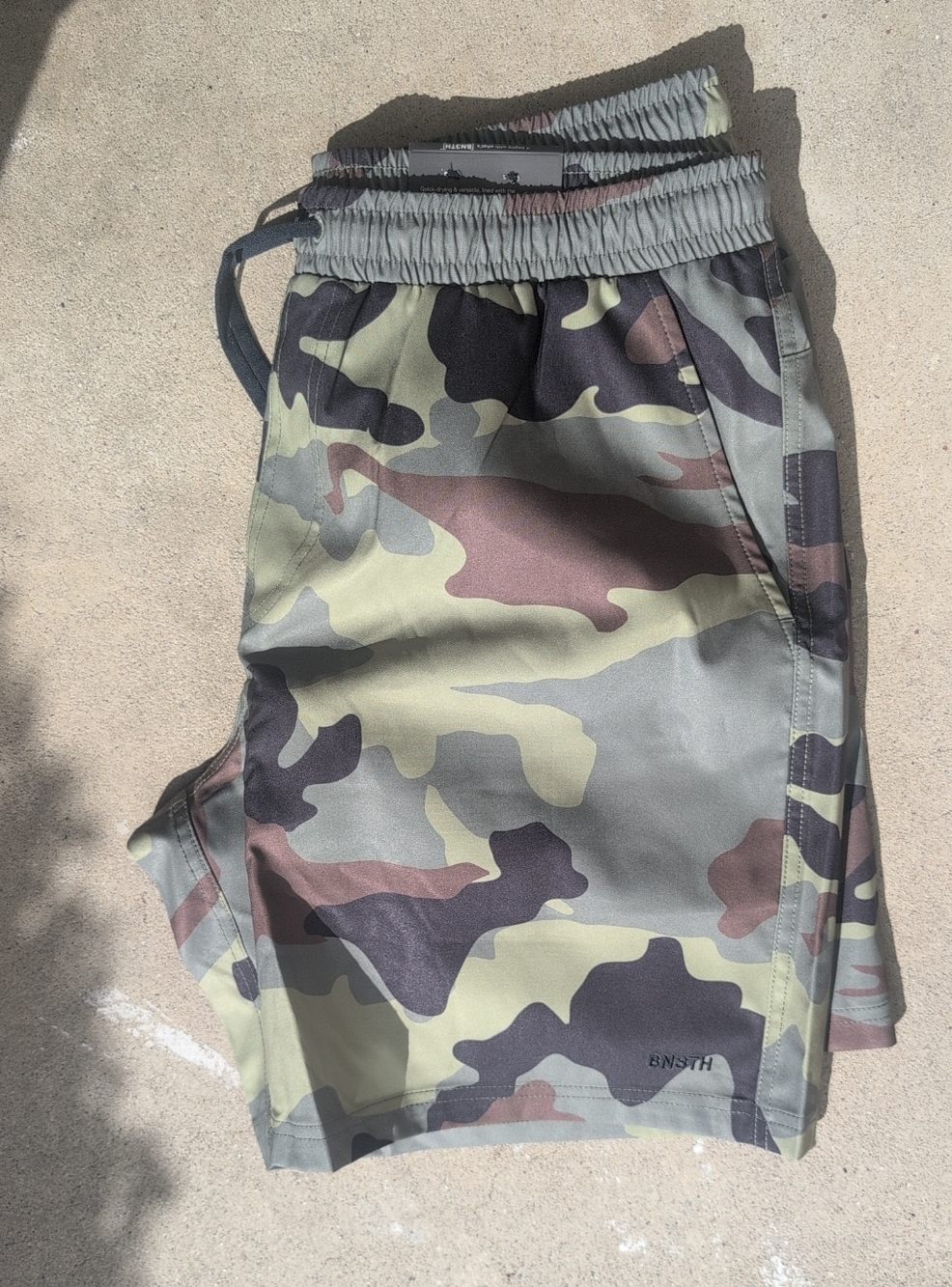 Men's BN3TH AGUA VOLLEY 2N1 Swim Shorts 7" Size Medium